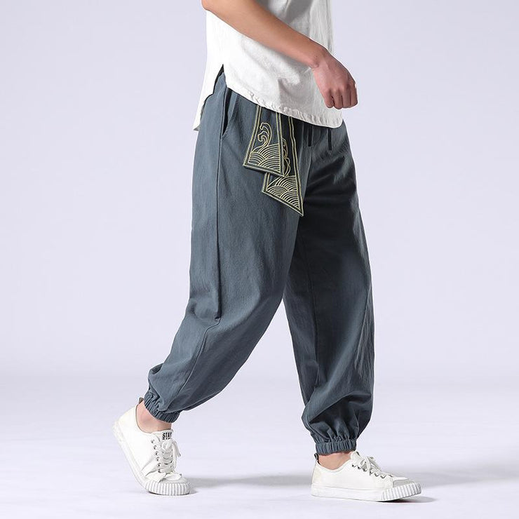 Ancient Style Grey Tight End Pant