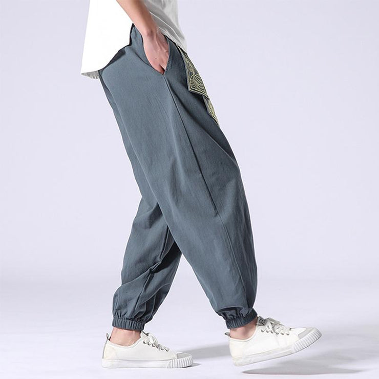 Ancient Style Grey Tight End Pant