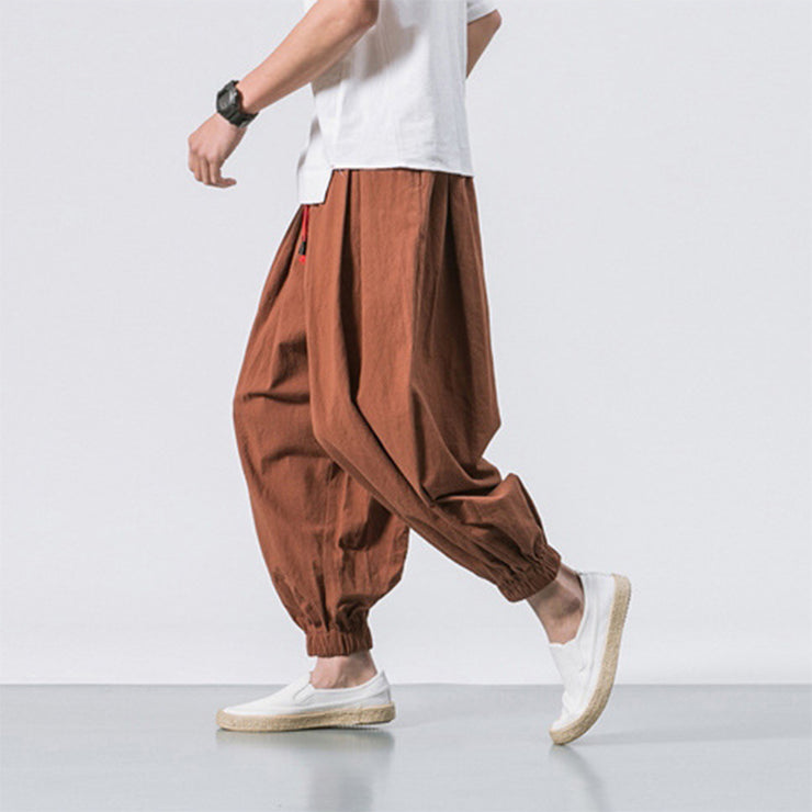 Brown Jogger Pants