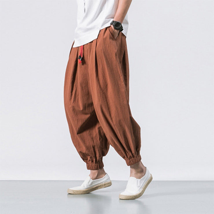 Brown Jogger Pants