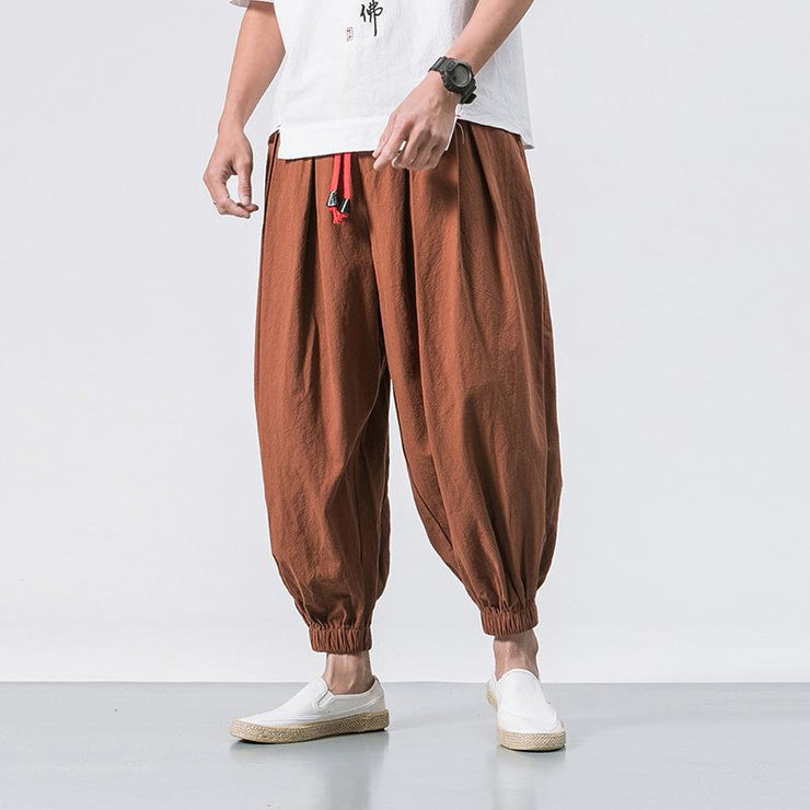 Brown Jogger Pants