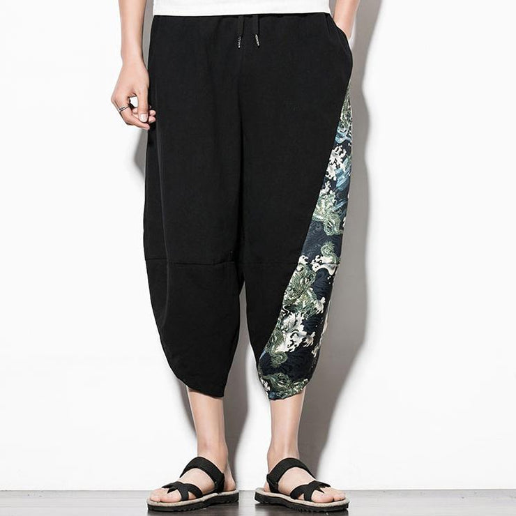 Crashing Waves Capri Cropped Pant