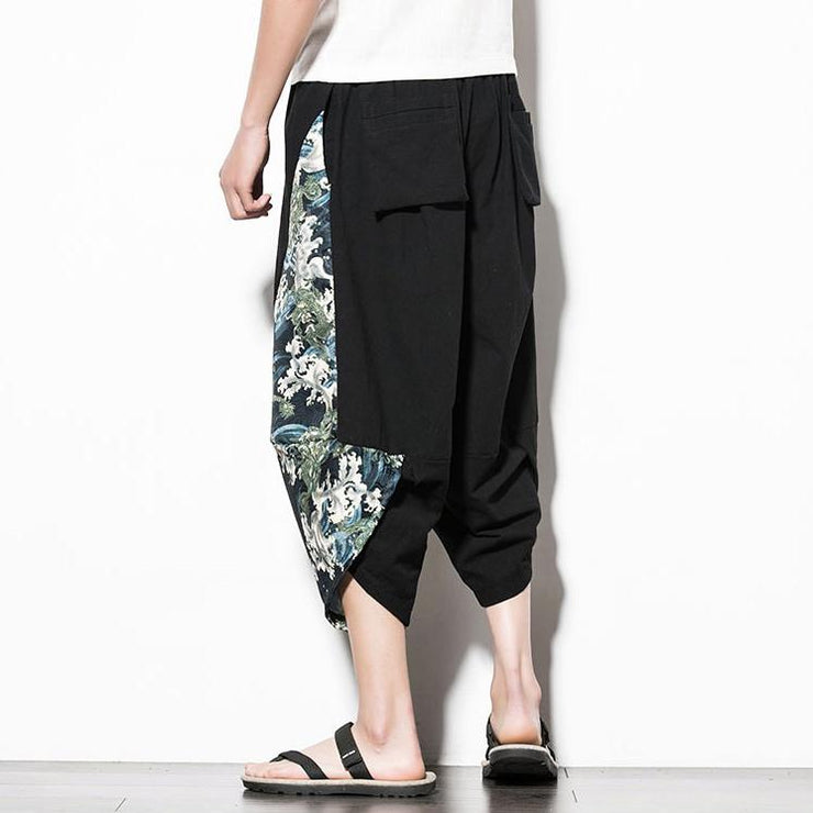 Crashing Waves Capri Cropped Pant