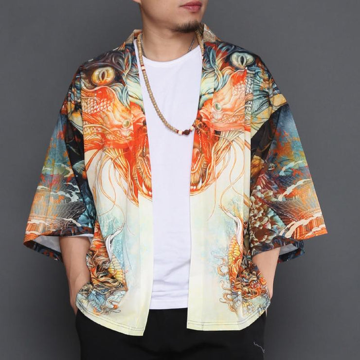 Dragon Spirit Kimono Cardigan Shirt