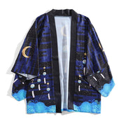 Fantasy Night Sky Haori Kimono Cardigan