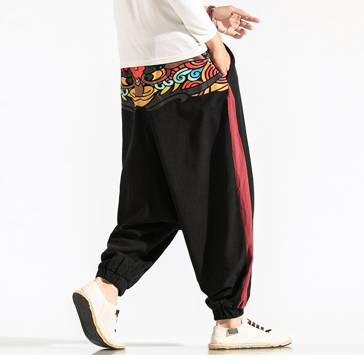 Black Thunderbird Joggers