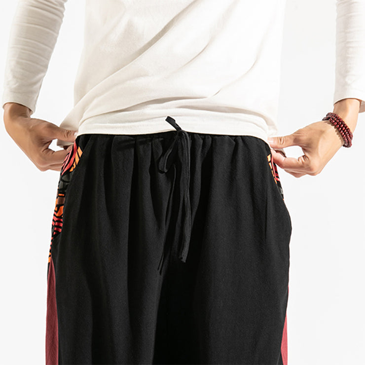 Black Thunderbird Joggers