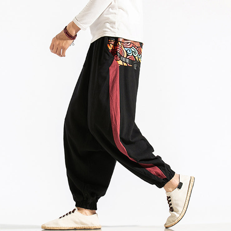 Black Thunderbird Joggers