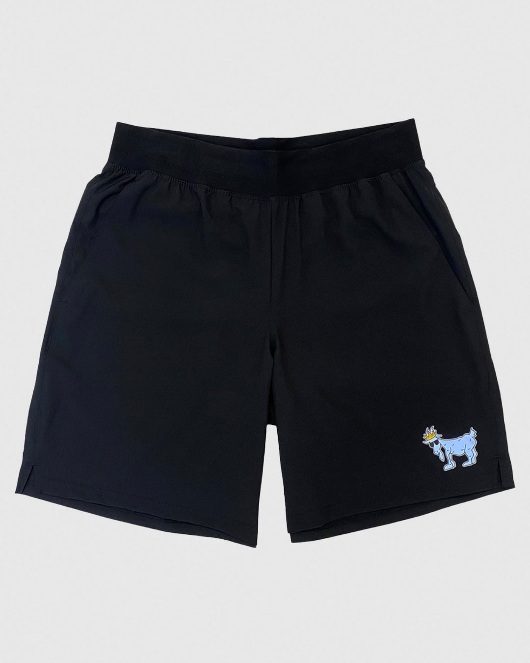 Front of black OG Men's Athletic Shorts#color_black