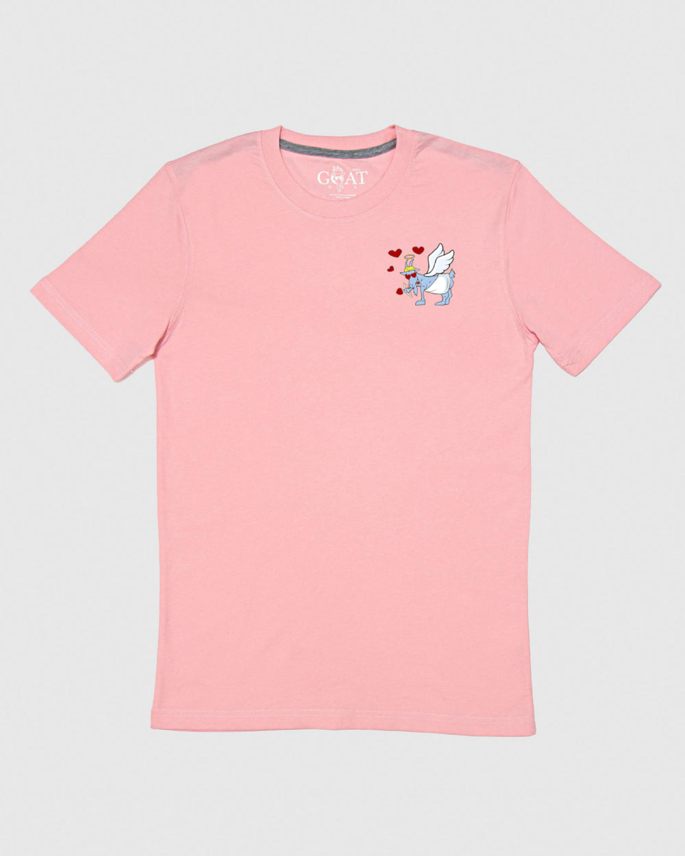 Front of pink Be My GOAT T-Shirt