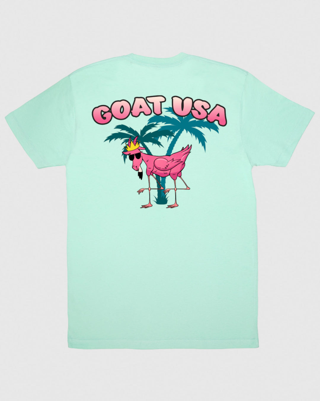 Back of FlaminGOAT T-Shirt