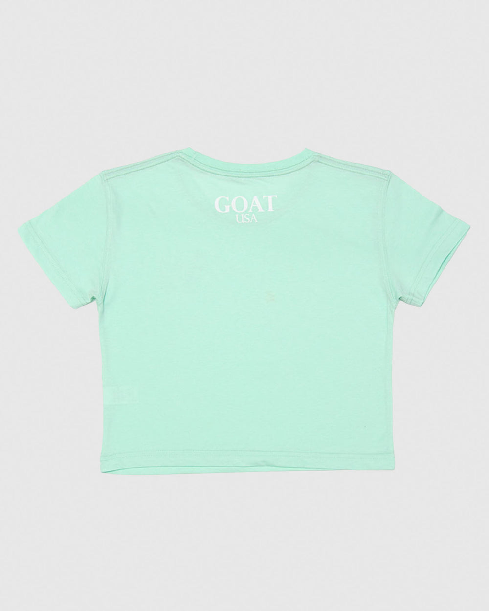 Back of mint OG Women's Crop Top#color_mint