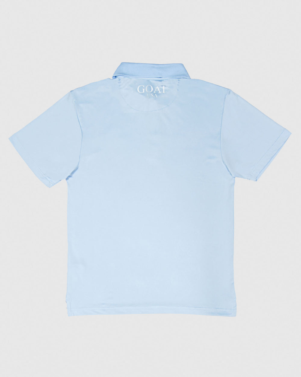 Back of carolina blue OG Athletic Polo#color_carolina-blue