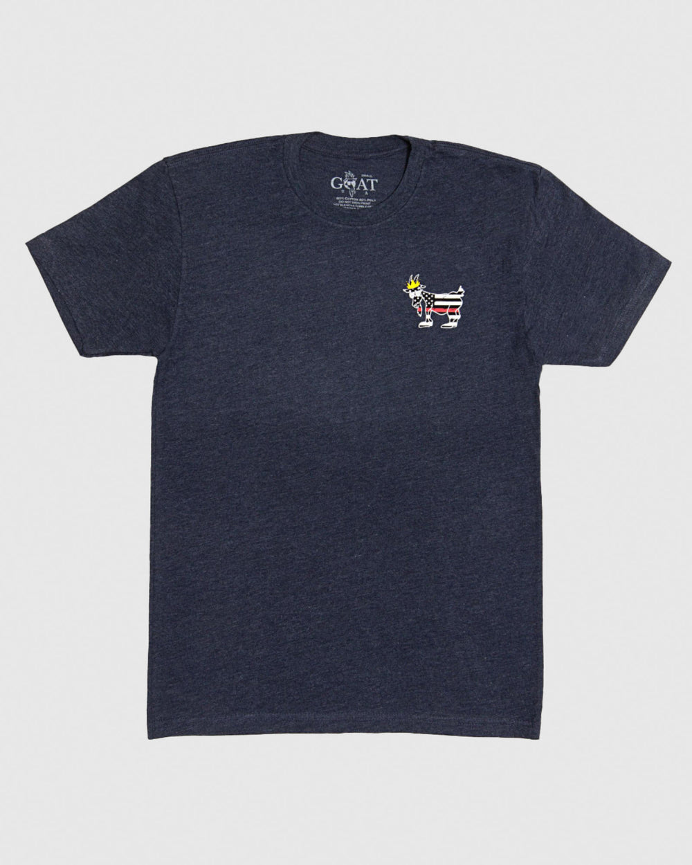 Front of navy Red Line T-Shirt