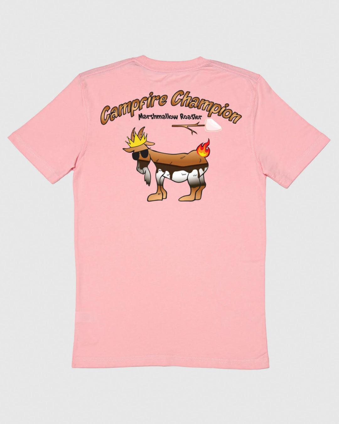 Back of pink S'mores T-Shirt