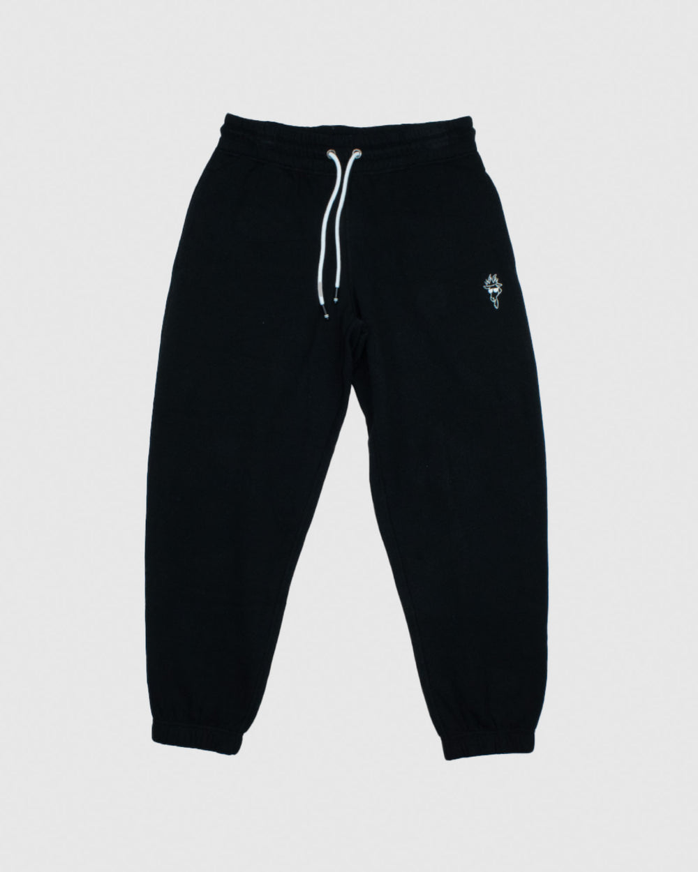 Front of black Women's Scrunch Joggers#color_black