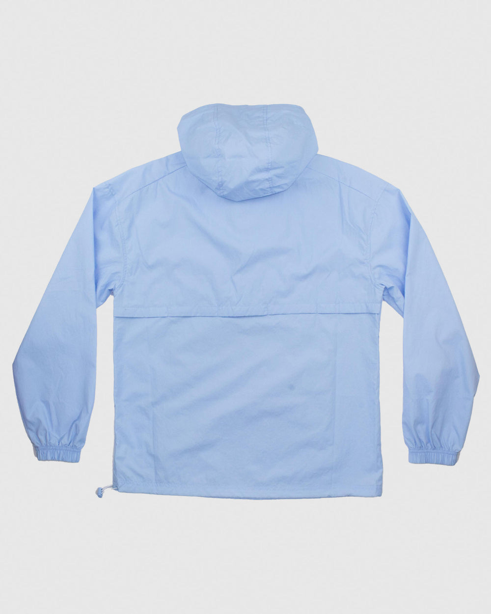 Back of carolina blue windbreaker#color_carolina-blue