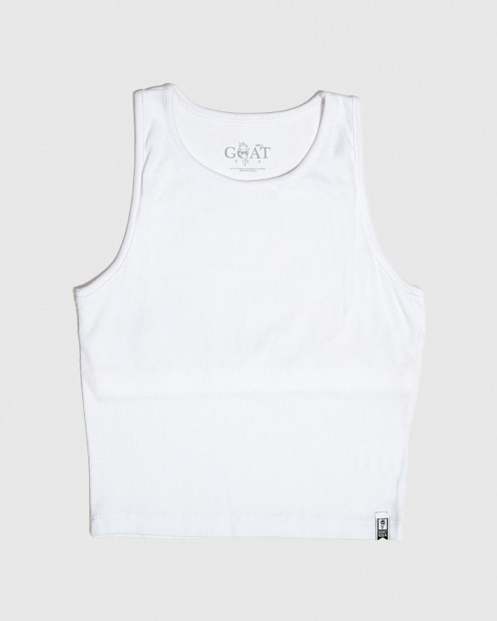 White women's cut tank top#color_white