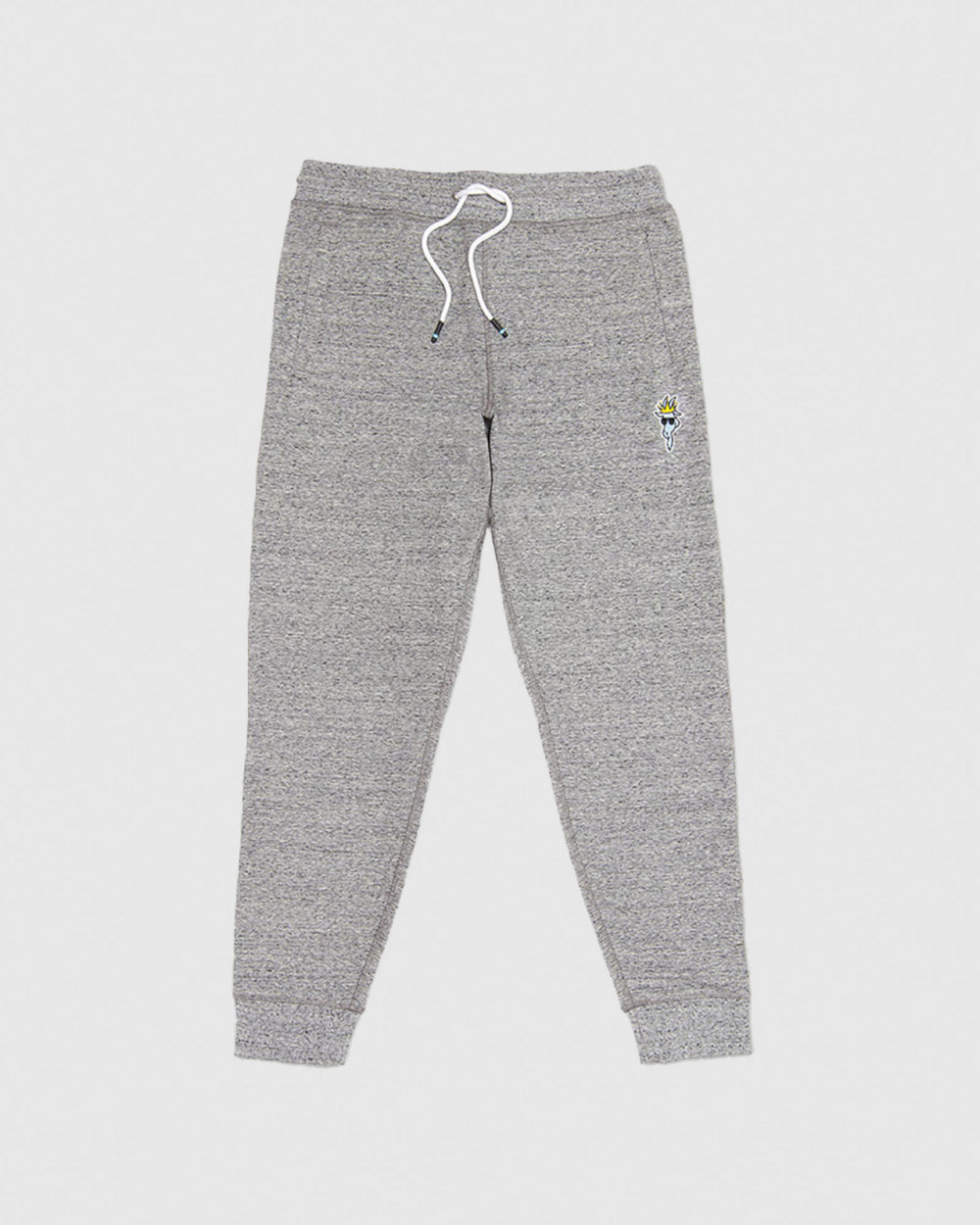 Front of light gray Women's Athletic Joggers#color_lt-gray